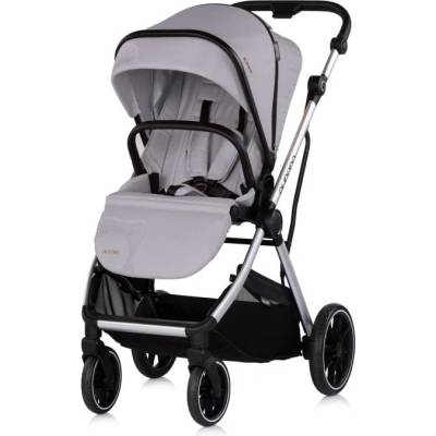 Детска количка 3 в 1 Chipolino - Aurora, платина (KKAA02602PL)