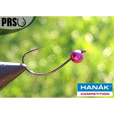 Hanák Tungstenová hlava bez protihrotu Purple vel.8 0,4g