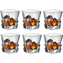 Bohemia Jihlava Sklenice na whisky Crack 6 ks 310 ml