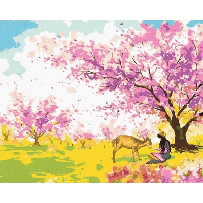 zuty Malování Podle Čísel Luční Krajina 80 x 100 Cm Plátno 8596530085744