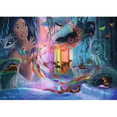 Ravensburger - Puzzle Disney Castle Collection: Pocahontas - 1 000 piese
