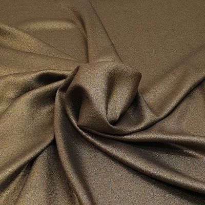 Šatovka čierno-zlatá, zlaté trblietanie, š.145