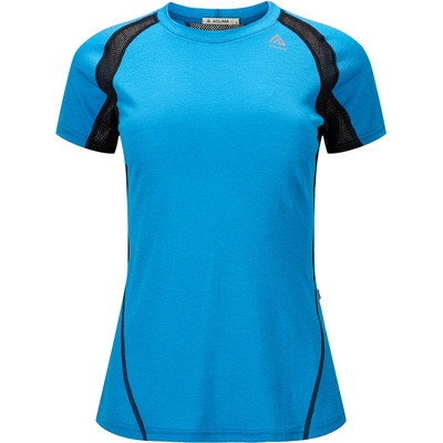 Aclima Дамско мериносово термобельо Aclima Women's Lightwool Sports T-Shirt Merino base layer - Bluejay / Jet Black (115-2156-0213)