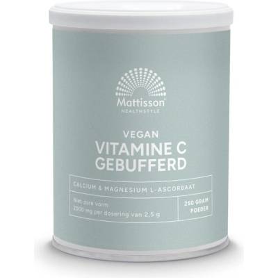 Mattisson Healthstyle Имунитет - Витамин С буфериран (калциев & магнезиев аскорбат), 250 g прах (MT4160)