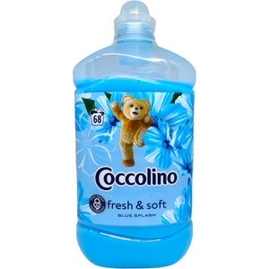 Coccolino омекотител, Fresh & Soft, Blue Splash, 68 пранета, 1, 70л