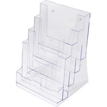 Jansen Display SCRITTO Stojánek na letáky A4 4kapsy, 224 x 299 mm