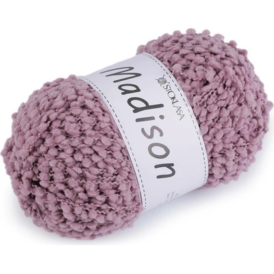 Pletací příze nopková Madison 100 g Varianta: 3 starorůžová, Balení: 1 ks 58806/150562/271513