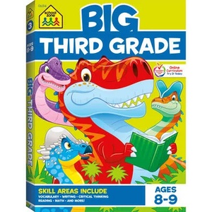 School Zone Big Third Grade Workbook | School Zone (ISBN: 9781589479265)