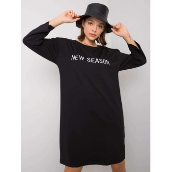 DÁMSKE TRIČKOVÉ ŠATY EM-SK-618.24P black