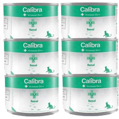 Calibra Ветеринарни диети за котки с бъбречни проблеми 6x200г