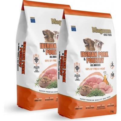 Magnum Iberian Pork & Poultry All Breed 2 x 3 kg