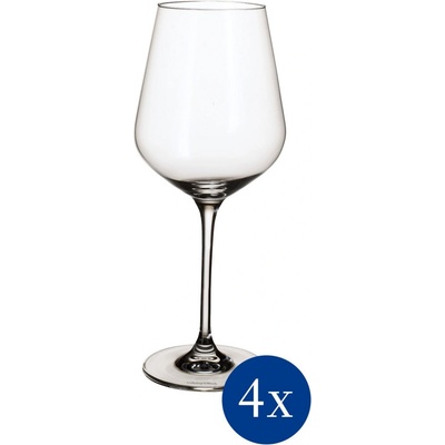 Villeroy & Boch La Divina sklenice na vodu Bordeaux 4 x 650 ml