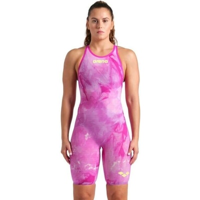 Arena W Powerskin Carbon air2 dámské závodní plavky OB LE leopard