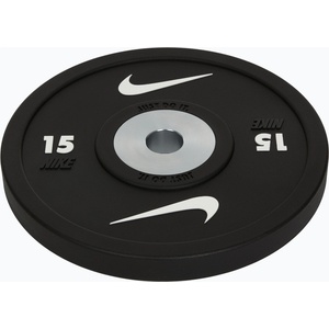 Nike strength Obciążenie bumperowe Nike Strength Pro Urethane Bumper Plates 15 kg black