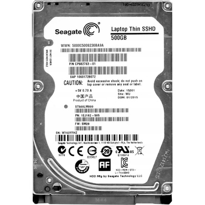 Seagate Laptop Thin SSHD 500GB, ST500LM000