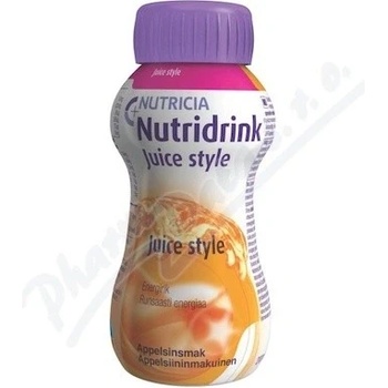 Nutridrink Juice style s pomarančovou príchuťou 4x200ml