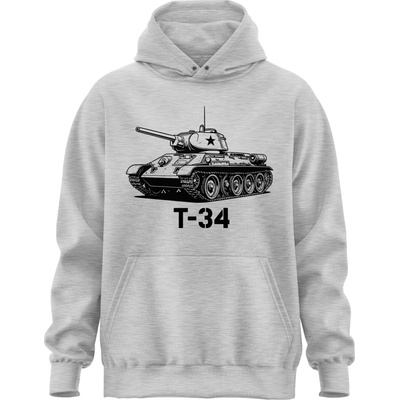Tanks mikina T-34 Vectorized