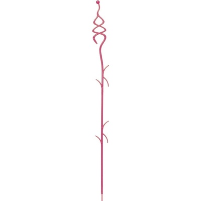 PROSPERPLAST Podpera na orchideu DECOR II ružová transparentná 55 cm