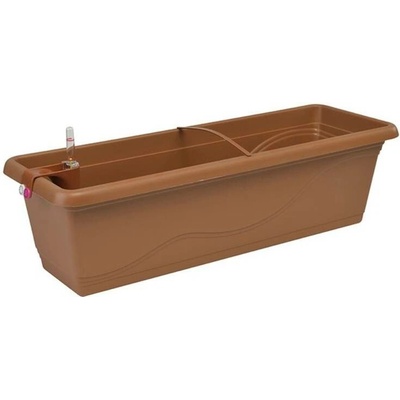 Plastkon samozavlažovací truhlík Extra Line Smart Terakota 79.5x21x17 cm