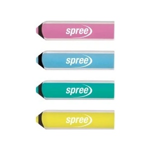 Spree Гума Pencil неонови цветове