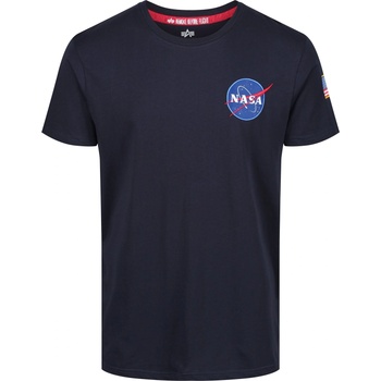Alpha Industries Тениска Alpha Industries Space Shuttle T-Shirt - Blue