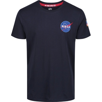 Alpha Industries Тениска Alpha Industries Space Shuttle T-Shirt - Blue