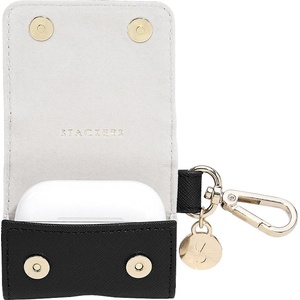 Stackers Калъф за безжични слушалки AirPods, черен (76847)