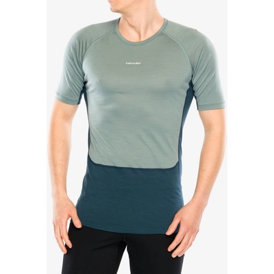 Icebreaker Mens 125 ZoneKnit SS Crewe, Abyss/Blue Ash – Hledejceny.cz