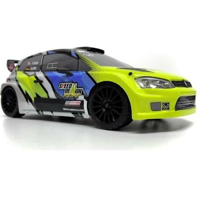 Absima 1:12 EP Rally Car Speed Demon 4WD BL RTR biela bezkefkový RC model auta elektrický rally 4WD 4x4 RtR 2,4 G 1:12
