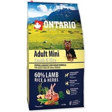 Ontario Adult Mini Lamb & Rice 6,5 kg