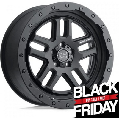 BLACK RHINO BARSTOW 9,5x20 5x127 ET-18 textured matte black