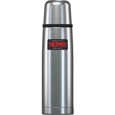 Thermos termoska s tlačítkovým uzávěrem a šálkem nerez 500 ml