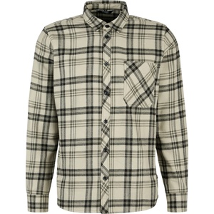 Stoic Мъжка риза с копчета Stoic MMXX. Nacka Flanel Shirt - Fog Grey / Multi - размер 4XL (033-2941-0417)