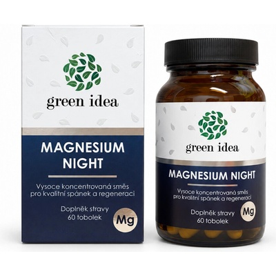 Green idea Magnesium Night tobolky 60 ks