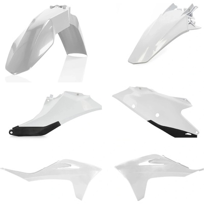 Acerbis plastový kit sa hodí pre GAS GAS EX 300/EXF 250/350/450/MC125/MCF 250/450 21- biela/čierna