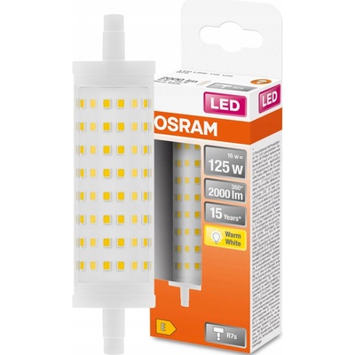 Osram LED žárovka R7s 16W 2000lm 230V bílá teplá