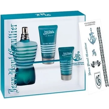 Image 1 of Jean Paul Gaultier Le Male Подаръчен комплект, Тоалетна вода 125ml + Душ гел 50ml + Афтършейв балсам 30ml, мъже