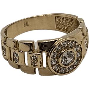 VipGold Златен мъжки пръстен 6.12 гр (r137)