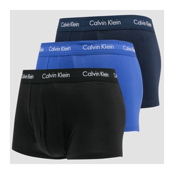 Calvin Klein sada boxerek Cotton Stretch 3P Lr Trunk U2664G 4KU Blue ShadowCobalt WaterBlack