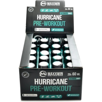 Maxxwin Hurricane pre-workout shot 1200 ml