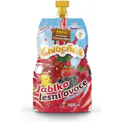 OVOCŇÁK Mušt ovocný jablko-lesné ovocie 200 ml