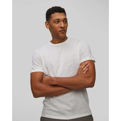 Mc2 Saint Barth pánské Lněné tričko Ecstasea N Šedé