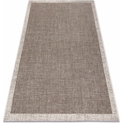 Nej-koberce Sizal Floorlux 20401 Ramka taupe / šampan