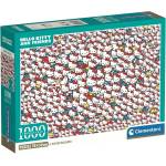 Clementoni Пъзел Clementoni от 1000 части - Хелоу Кити (37119)