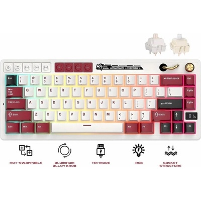 Royal Kludge RK M65 Famicom Cream Switch