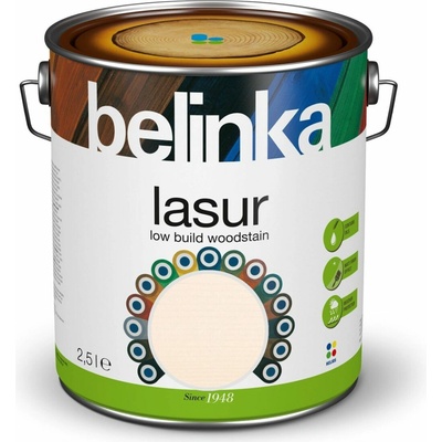 Belinka Lasur 2,5 l Biela