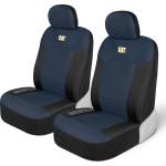 CAT Seat Covers for Cars - 2 Pieces - Blue & Black - CASC-2284-BL (CASC-2284-BL)