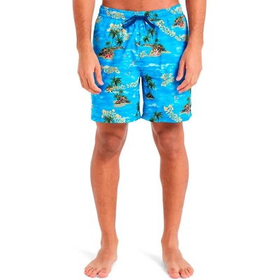 Quiksilver Бански гащета Quiksilver Everyday Straight Volley 17 swimming shorts - Blue (Coronet Blue Naturama)