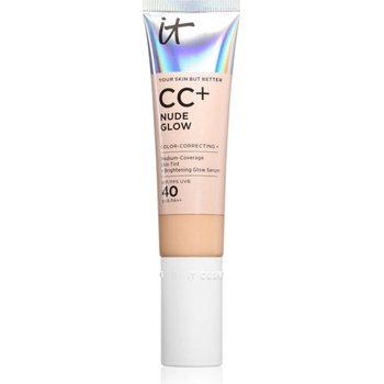 IT Cosmetics Your Skin But Better CC + Nude Glow CC крем за озаряване на лицето SPF 40 Fair Warm 32ml