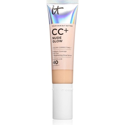 IT Cosmetics Your Skin But Better CC + Nude Glow CC крем за озаряване на лицето SPF 40 Fair Warm 32ml